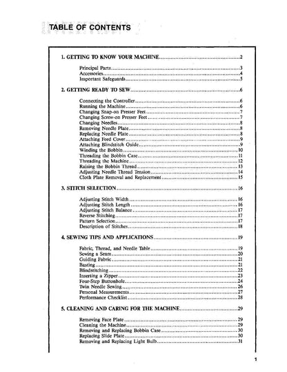 Singer 2114 - 2118 Sewing Machine Instruction Manual - User Manual - Complete User Guide - English