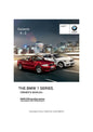 BMW 1 Series E82 - E88 Coupe - Convertible 2005-2011 Owners Manual - English