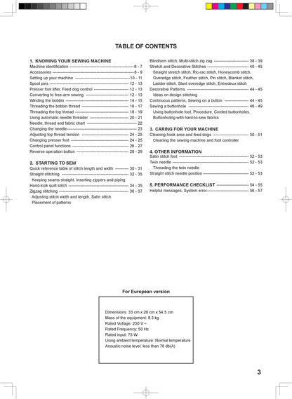 Singer 160 Sewing Machine Instruction Manual - User Manual - Complete User Guide - English - French - Spanish