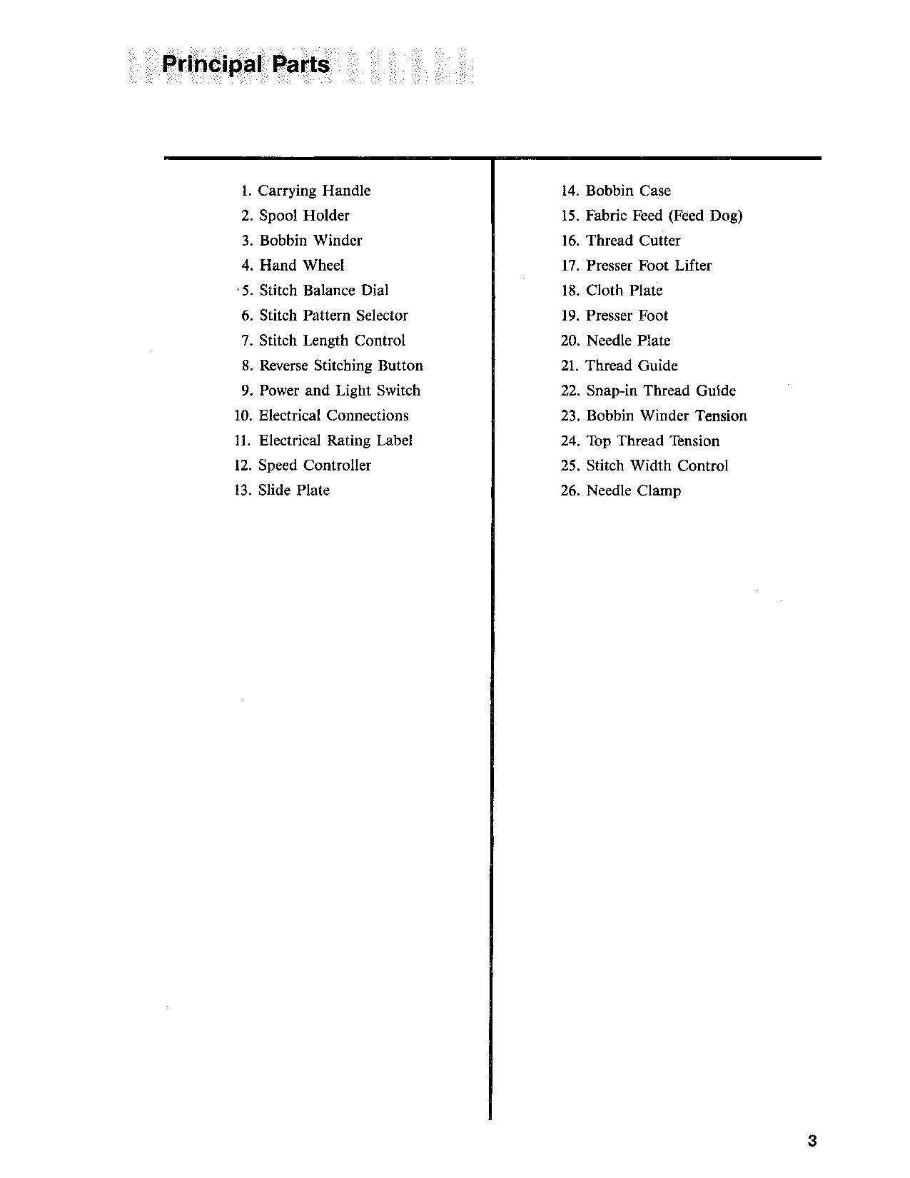 Singer 2114 - 2118 Sewing Machine Instruction Manual - User Manual - Complete User Guide - English