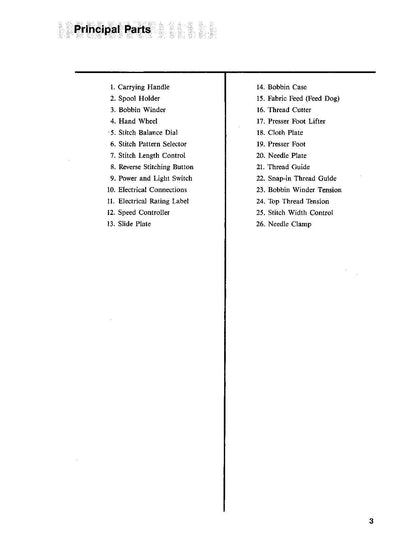 Singer 2114 - 2118 Sewing Machine Instruction Manual - User Manual - Complete User Guide - English