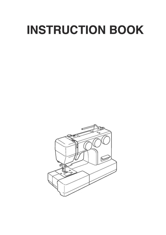 Janome Mod19 Sewing Machine Instruction Manual - User Manual - Complete User Guide - English