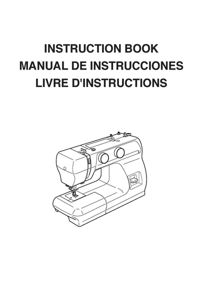 Janome 2212 Sewing Machine Instruction Manual - User Manual - Complete User Guide - English