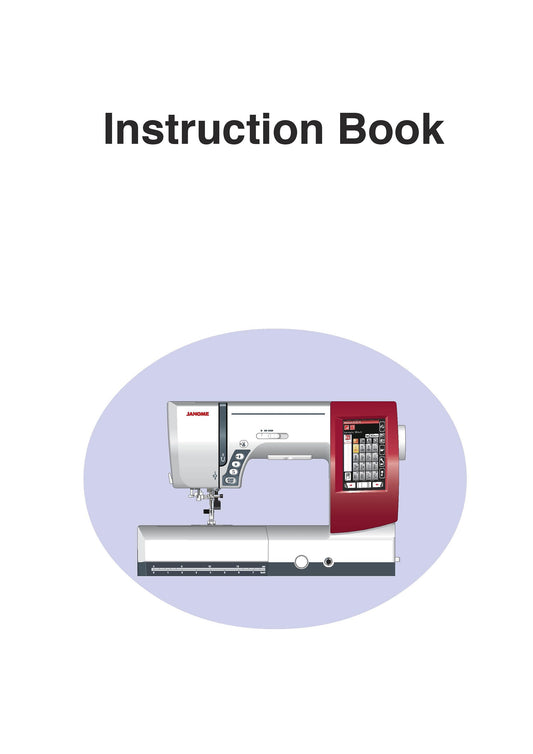 Janome 9900 Memory Craft Sewing Machine Instruction Manual - User Manual - Complete User Guide