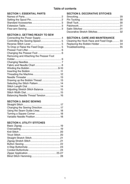 Janome 50816 Sewing Machine Instruction Manual - User Manual - Complete User Guide