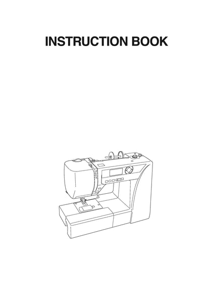 Janome NQM2016 Sewing Machine Instruction Manual - User Manual - Complete User Guide