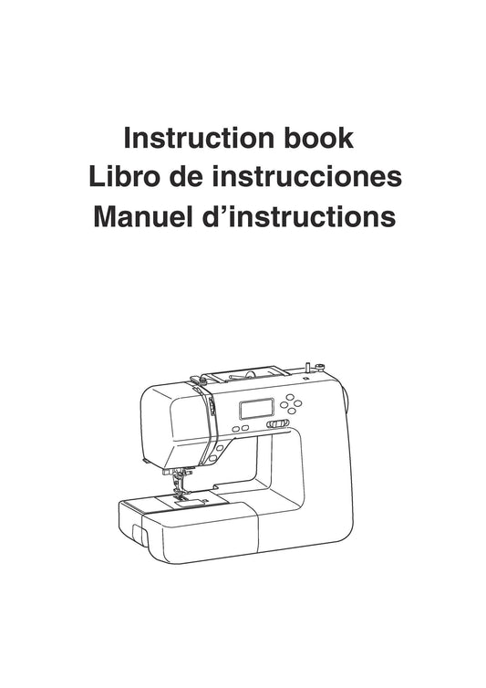 Janome DC1018 Sewing Machine Instruction Manual - User Manual - Complete User Guide