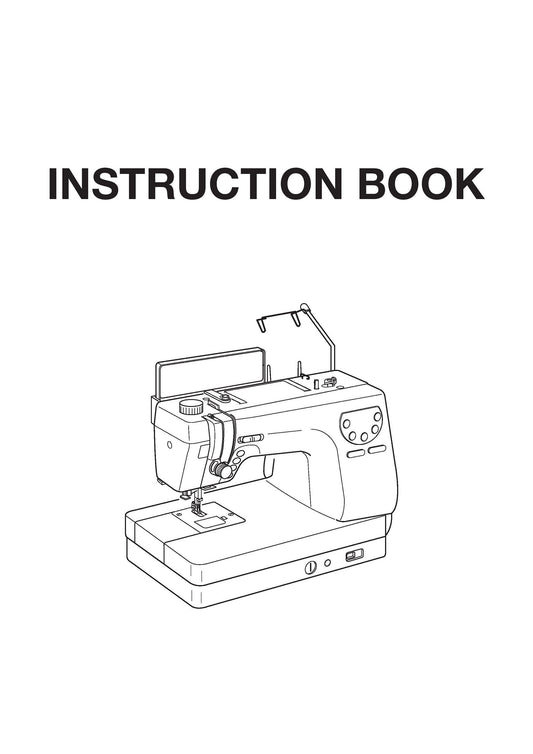 Janome 6300 Sewing Machine Instruction Manual - User Manual - Complete User Guide