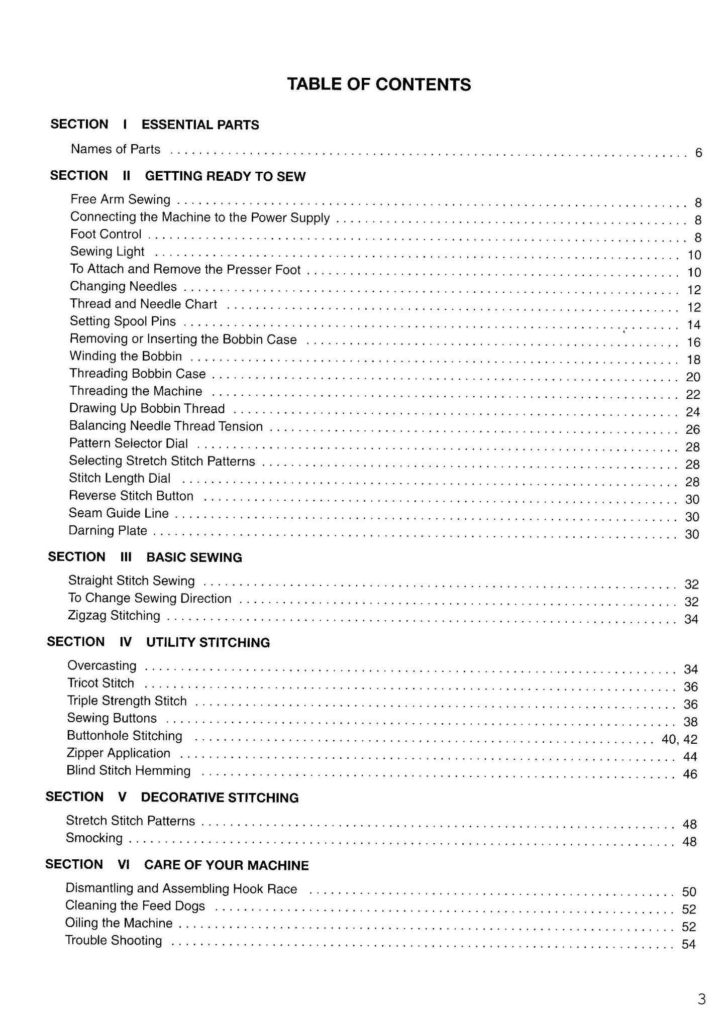 Janome 1108 Sewing Machine Instruction Manual - User Manual - Complete User Guide