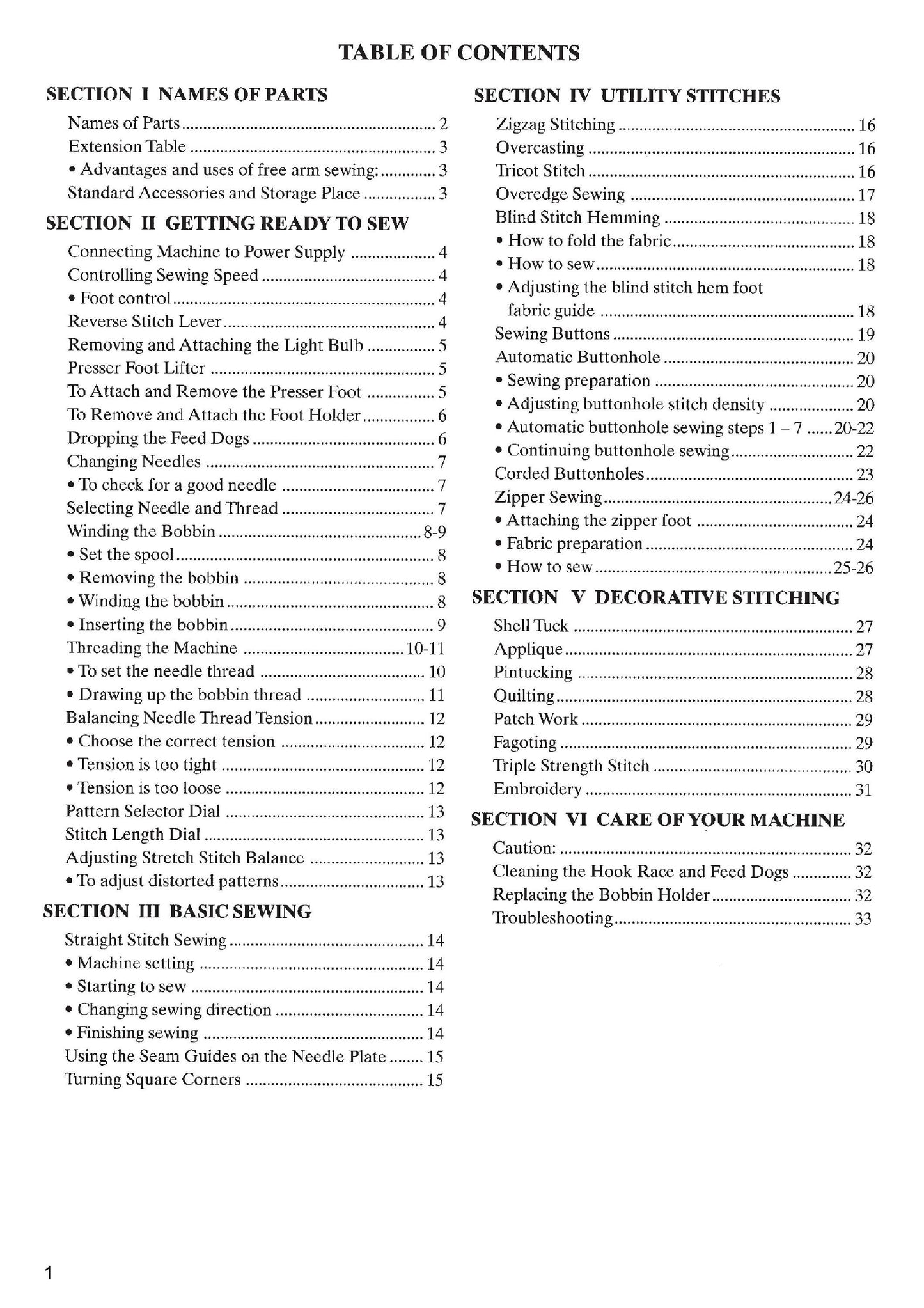 Janome 659 Sewing Machine Instruction Manual - User Manual - Complete User Guide