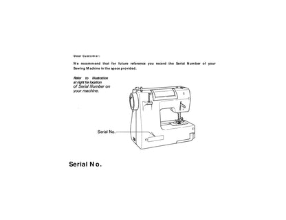 Singer 212 - 214 Mini Sewing Machine Instruction Manual - User Manual - Complete User Guide - English