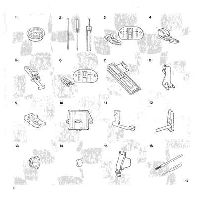 Singer 1050 Futura Sewing Machine Instruction Manual - User Manual - Complete User Guide - English