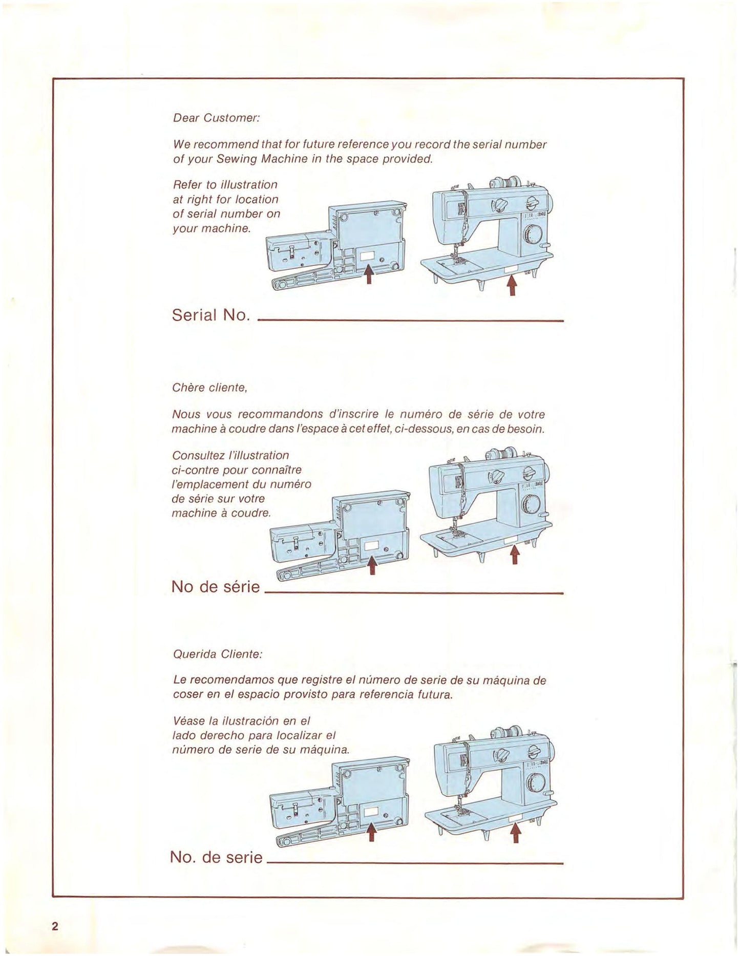 Singer 08/28 Sewing Machine Instruction Manual - User Manual - Complete User Guide - English - French - Spanish