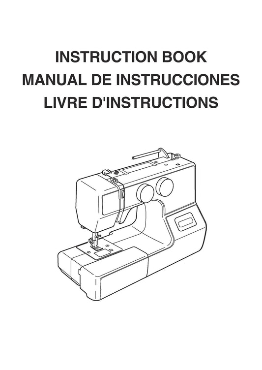 Janome MyStyle 100 Sewing Machine Instruction Manual - User Manual - Complete User Guide - English