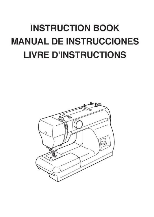 Janome 2206 Sewing Machine Instruction Manual - User Manual - Complete User Guide - English