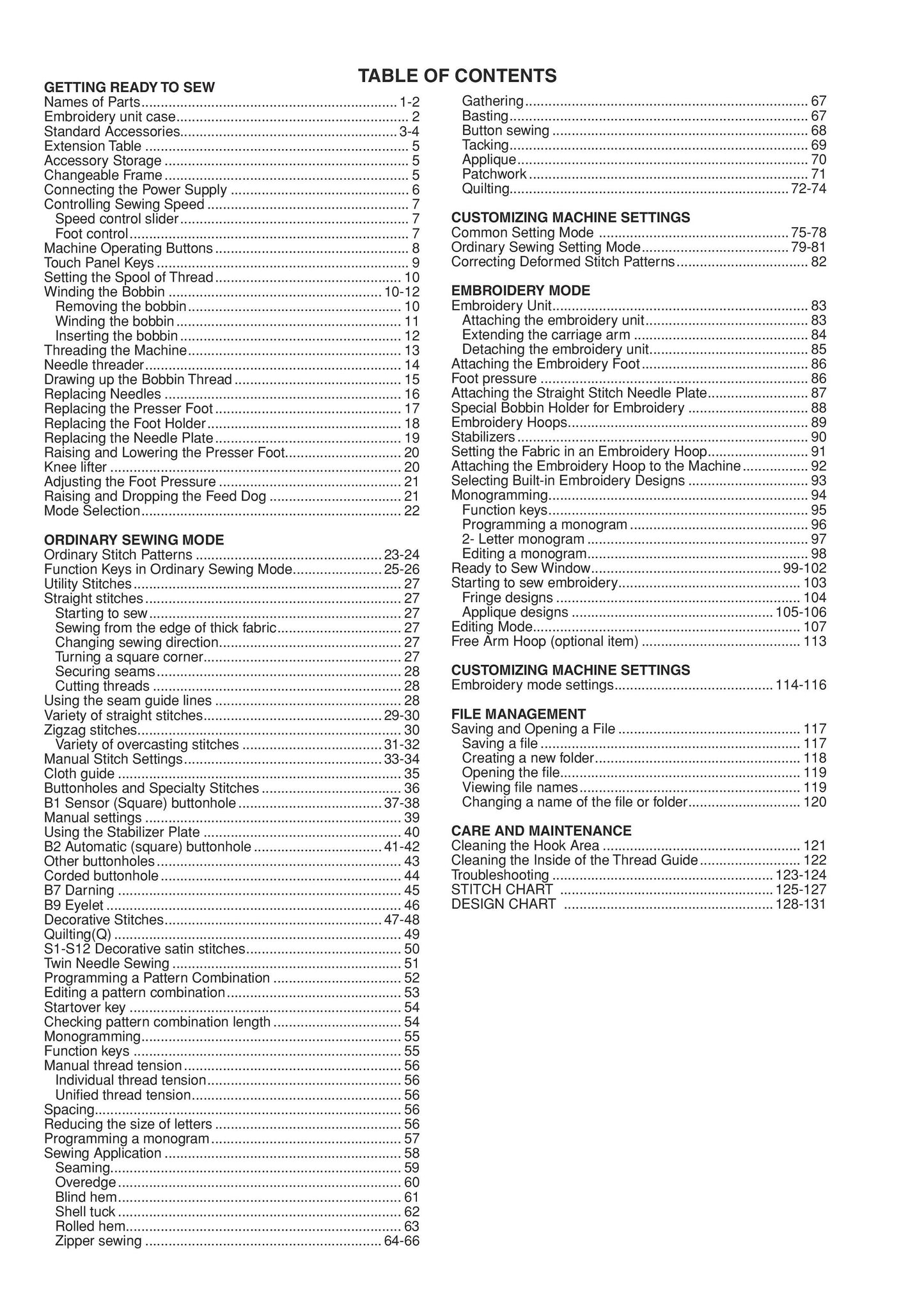 Janome 9900 Memory Craft Sewing Machine Instruction Manual - User Manual - Complete User Guide