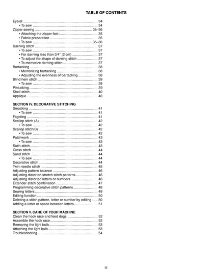 Janome DC5100 Sewing Machine Instruction Manual - User Manual - Complete User Guide