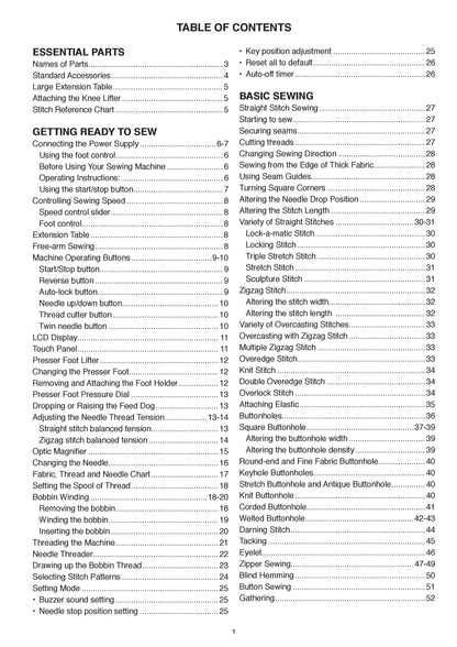 Janome 5300 Sewing Machine Instruction Manual - User Manual - Complete User Guide