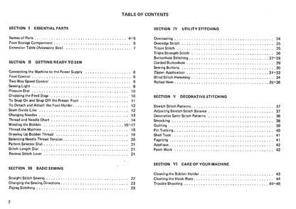 Janome MS3015 Sewing Machine Instruction Manual - User Manual - Complete User Guide