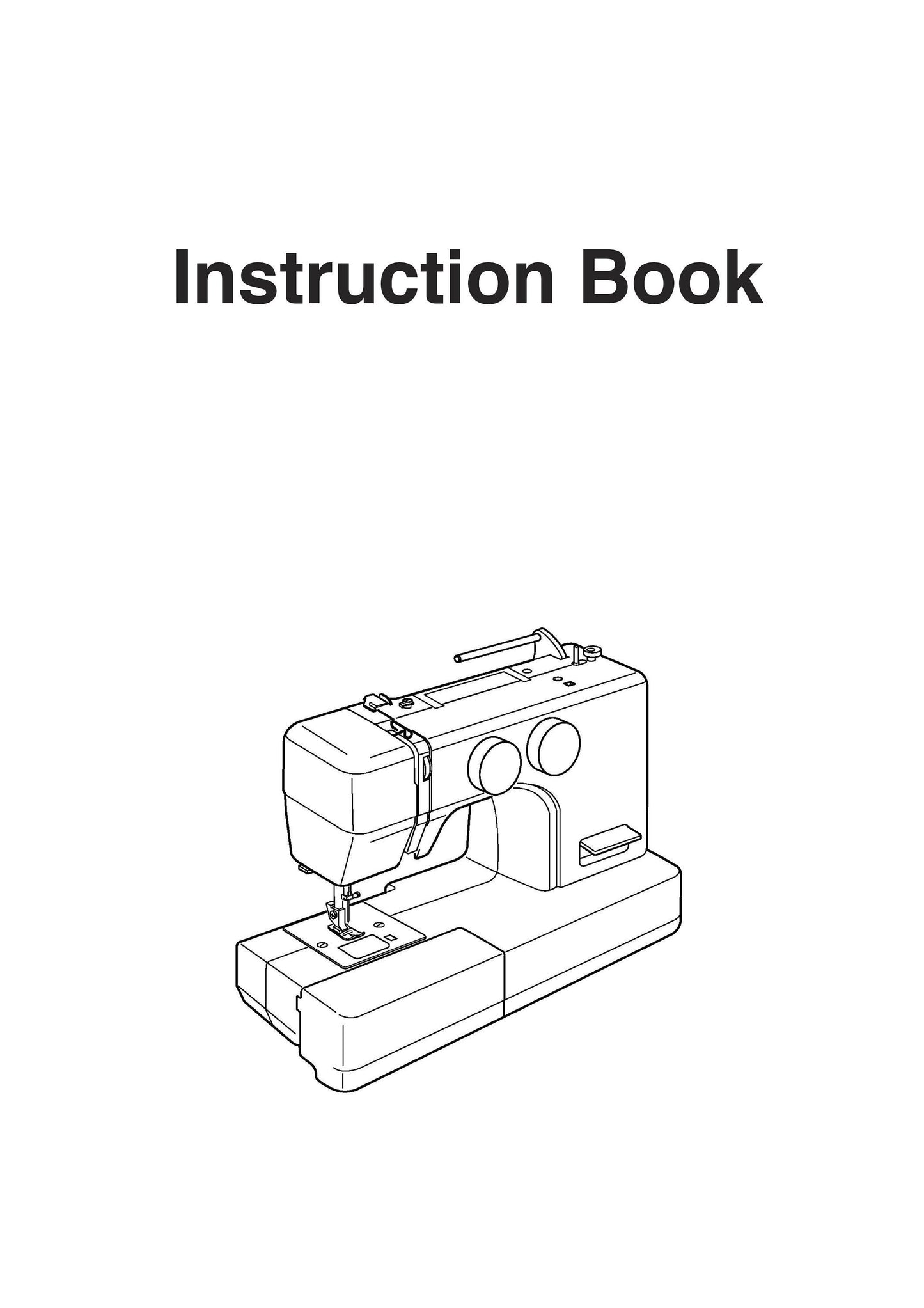 Janome 5812 Sewing Machine Instruction Manual - User Manual - Complete User Guide