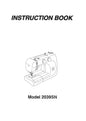 Janome 2039SN Sewing Machine Instruction Manual - User Manual - Complete User Guide