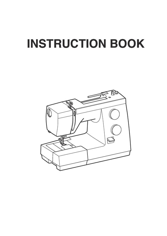 Janome 709 Sewist Sewing Machine Instruction Manual - User Manual - Complete User Guide - English