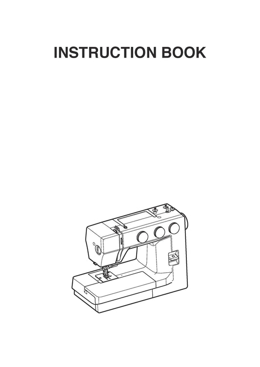 Janome 1522PG Sewing Machine Instruction Manual - User Manual - Complete User Guide - English