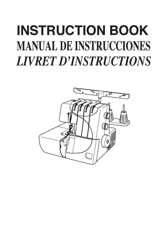 Janome FOUR-DLB Sewing Machine Instruction Manual - User Manual - Complete User Guide