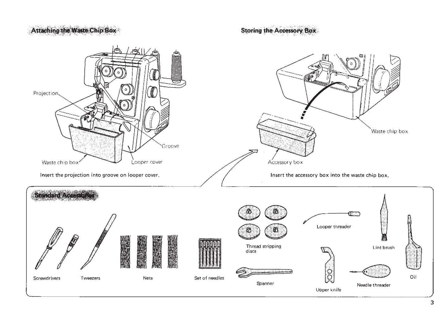 Janome 534 MyLock - 534D MyLock Sewing Machine Instruction Manual - User Manual - Complete User Guide