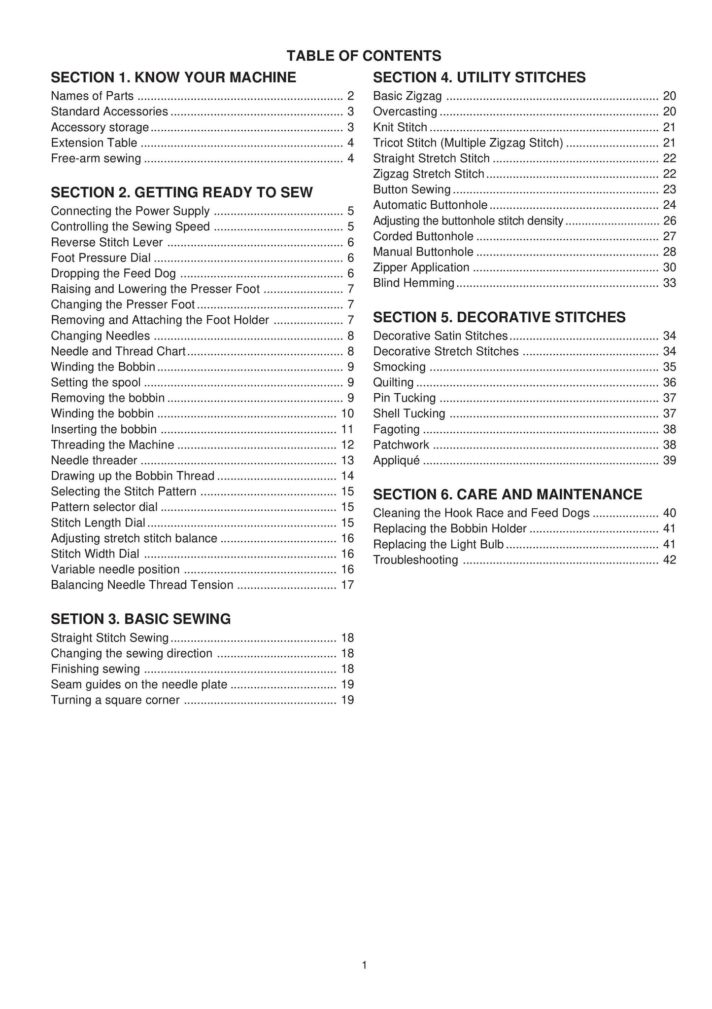 Janome 525S Sewing Machine Instruction Manual - User Manual - Complete User Guide