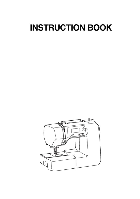 Janome 2030DC Sewing Machine Instruction Manual - User Manual - Complete User Guide