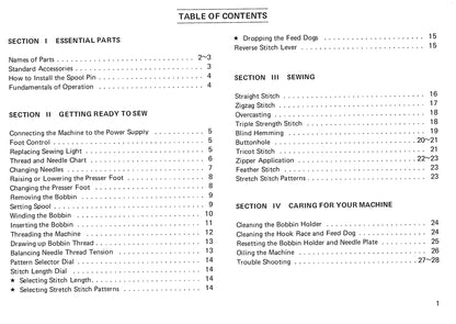 Janome S650 Sewing Machine Instruction Manual - User Manual - Complete User Guide