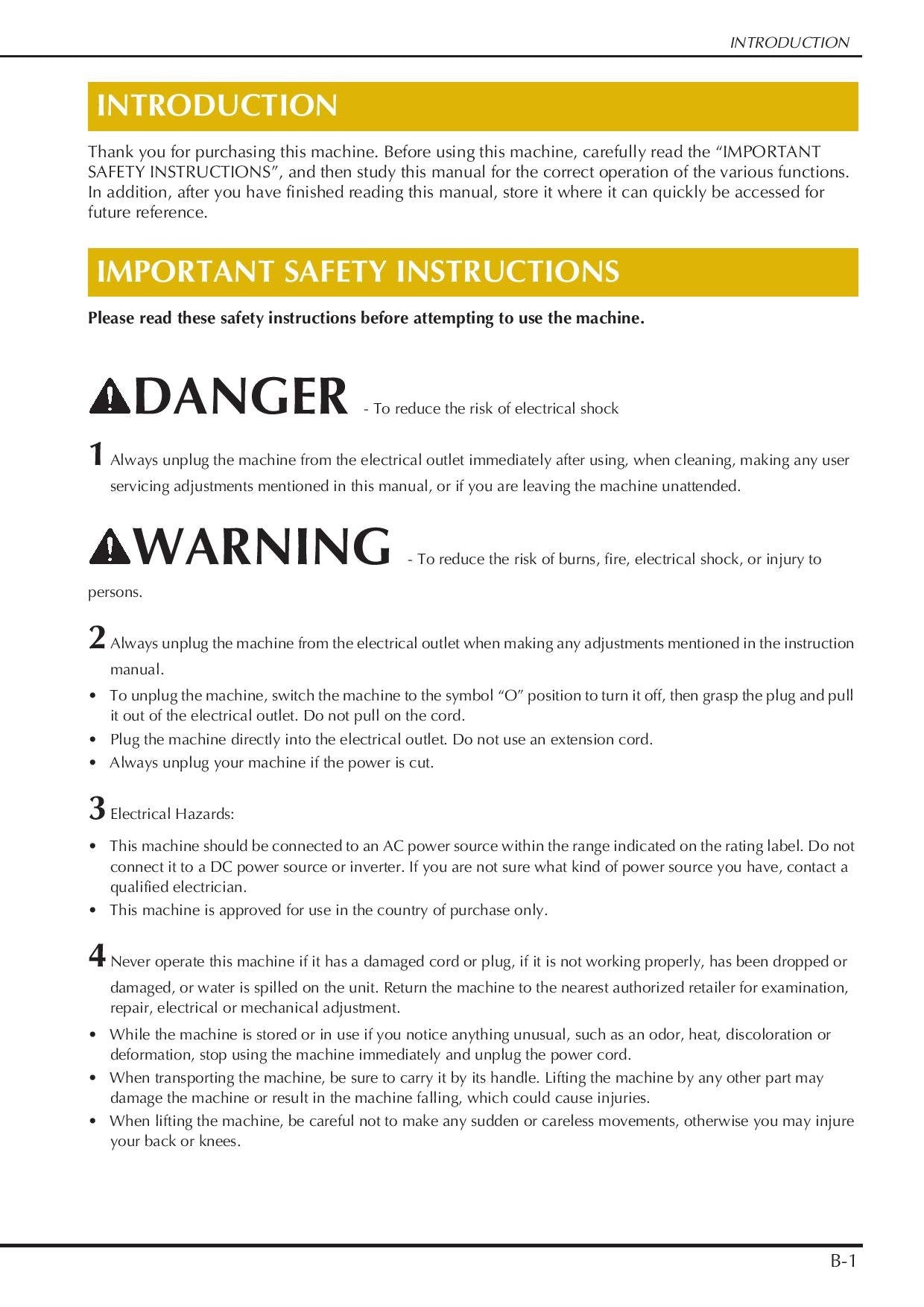 Baby Lock Pathfinder BLPF Sewing Machine Instruction Manual - User Manual - Complete User Guide - English