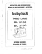 Baby Lock Pro Line BL6150 - BL2150 Sewing Machine Instruction Manual - User Manual - Complete User Guide