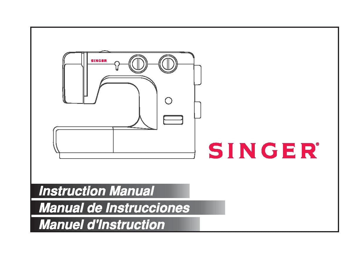 Singer 1525 Sewing Machine Instruction Manual - User Manual - Complete User Guide - English