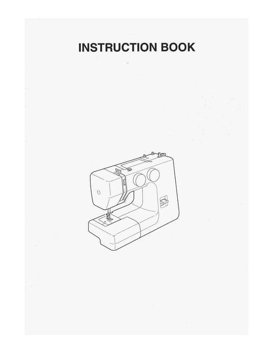 Janome 134 Sewing Machine Instruction Manual - User Manual - Complete User Guide