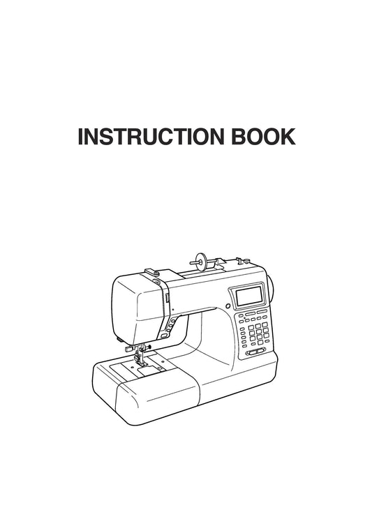 Janome 5200 Memory Craft Sewing Machine Instruction Manual - User Manual - Complete User Guide