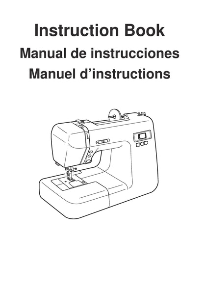 Janome DC2011 - DC2012 Sewing Machine Instruction Manual - User Manual - Complete User Guide