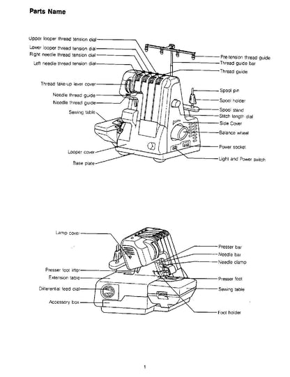 Baby Lock BL550 Sewing Machine Instruction Manual - User Manual - Complete User Guide