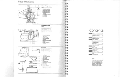 Bernina 2000 Sewing Machine Instruction Manual - User Manual - Complete User Guide - English