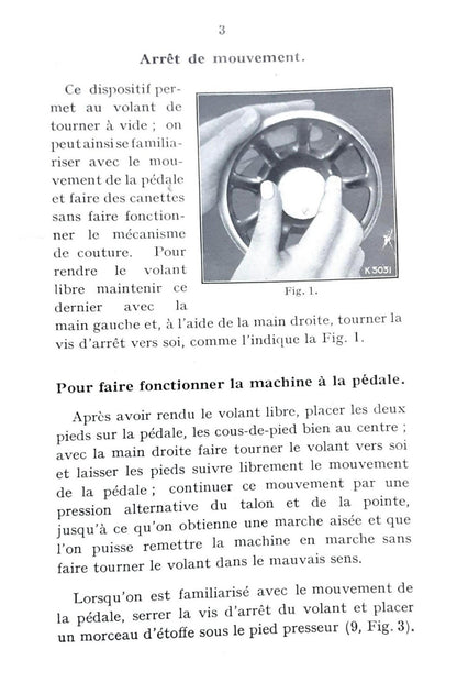 Singer 201k - 201k2 Manuel d'instruction de la machine à coudre - Manuel de l'utilisateur - Guide de l'utilisateur - Français